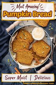 Pumpkin Bread Recipe Video Cubes N Juliennes Recipe Recipes Pumpkin Bread International Recipes