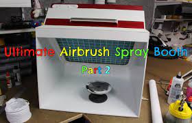 This Is The Ultimate Spray Booth Extremely Good Extraction And Good Lighting Manualidades Tutoriales Cabinas