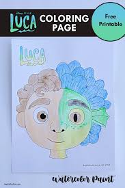 You can also upload and share your favorite pixar's luca wallpapers. Disney Pixar Luca Coloring Page Using 6 Different Art Mediums The Aloha Hut
