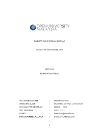 Check spelling or type a new query. Assignment Hubungan Etnik Oum