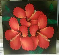 5 gambar lukisan bunga mawar. Lukisan Bunga Sepatu Desain Kerajinan Tangan Karya Seni Di Carousell