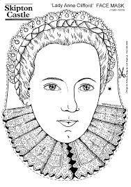 Coloring Page Lady Anne Clifford