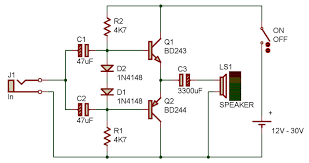 Http Www Zpag Net Electroniques Audio Ampli Audio 04 Html Electronic Schematics Audio Amplifier Electronics Circuit