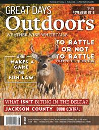 Great Days Outdoors November 2018 By Trendsouth Media Issuu