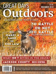 great days outdoors november 2018 by trendsouth media issuu