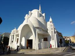 Eglise Paroissiale Sainte Jeanne D Arc Nice Architect Jacques Droz 1926 33 Address Avenue Saint Lambert Avec Images Eglise Nice Jeanne D Arc