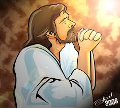 Resultado de imagem para DESENHO DE jESUS ORANDO