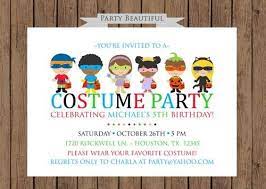 Perfect the art of sending out the ultimate party announcement with fancy party invitation templates you can customize and print with canva. Costume Party Birthday Invitations Custom Party Invitations Costume Birthday Parties Costume Party Invitations