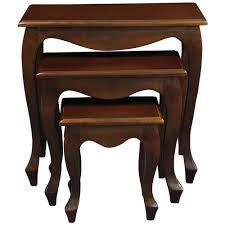 Farmhouse style issue 45 — exotica. La Verde 3 Piece Farmhouse Nesting Table Set Temple Webster