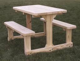amish pine wood kid s picnic table wooden picnic tables kids picnic table diy picnic table