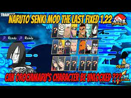 Download naruto senki overcrazy 4 hints. Naruto Senki Mod The Last Fixed 1 22 New Mod 2020 Ø¯ÛŒØ¯Ø¦Ùˆ Dideo