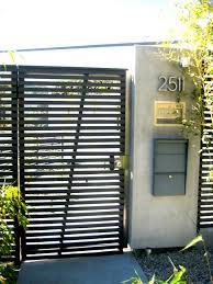Gyd 15g0061mirror finished stainless steel sliding gate designs. Stainless Steel Gate Motor Hollywood Hills Minimalistisch Eingang Los Angeles Von Vik Iron Designs Houzz
