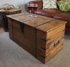 Some of these trunk coffee tables are brand new and draw inspiration from vintage designs while others are truly vintage and have been give a gorgeous the suitcase coffee table is often an addition that comes about because you have an old trunk or suitcase in the house that has collected dust and. Sheesham Wood Rosewood Chest Coffee Table Classic Thakat Trunk Buy Online In Bahamas At Desertcart 51544375