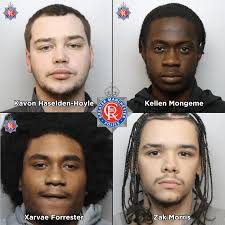 Four jailed for total of 107 years for the shooting and stabbing of a man  in Gorton