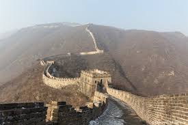 Verlauf Der Chinesischen Mauer In Mutianyu Chinesische Mauer Mauer Chinesisch