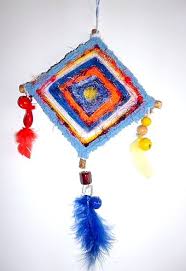 Traumfanger Aus Wolle Papier Basteln Meine Enkel Und Ich Made With Schwedesign De Basteln Traumfanger Basteln Kinder Basteln Mit Kindern