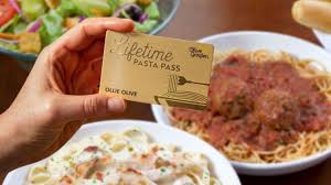 Olive Garden Offers 500 Lifetime Pasta Passes