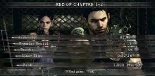 If you haven't yet killed 100 players with . Re5 What To Do After Beating The Game Resident Evil 5 Gamewith