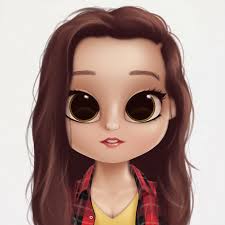 Made With The App Dollify Girls Cartoon Art Digital Art Girl Cute Art
