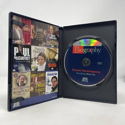 Ernest Hemingway: Wrestling With Life (DVD, 2005, A&E) Biography -  Documentary 733961719307| eBay