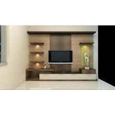 And also can make the cabinet to put some other decorations. Modern Wall Mounted Designer Tv Unit Rs 800 Square Feet Lateef Interior Id 20506916355