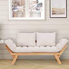 Futon sofa bed convertible sleeper sofa faux leather couch daybed with quick adjustable folding armrests for compact living spaces, dorms, guest rooms, apartments, offices, black. Ebern Designs Abrams 71 25 Chenille Flared Arm Sleeper Sofa Bed Furniture Sofa