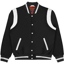 Black And White Varsity Jacket Womens Ladykillers Classic Varsity Jacket 5 170 Mxn Liked On Polyvore Featuring Outerwear Jackets Varsity Bom Varsity Jacket Men Letterman Jacket Varsity Jacket