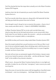Water Freedom System Pdf Plans Blueprints Pdf Books Flip Pdf Online Pubhtml5