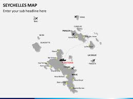 Large detailed tourist map of mahe island. Seychelles Map Powerpoint Template Ppt Slides Sketchbubble