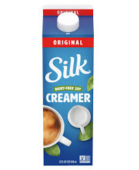 This dairy free coffee creamer is a delicious way to spruce up your coffee. Original Soy Creamer Silk
