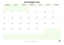 Sep 01, 2021 · calendario septiembre 2021. Plantilla Calendario Septiembre 2021 Para Imprimir