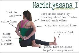 Seated Twist Marichyasana 1 Yoga Asanas Yoga Tutorial Yoga Meditation