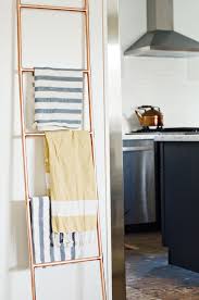 Bamboo walls next to open shower alongside shaker beige benjamin moore and bathroom towel rack. 10 Clever Diy Towel Racks The Budget Decorator