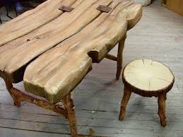 Cute Wooden Table And Chair