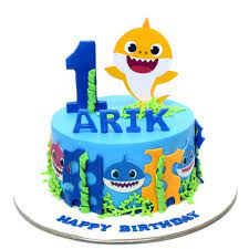 Baby Shark Cake 4