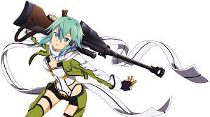 Sinon ~ sao ii minecraft skin. Sword Art Online Sinon Asada Shino Uhd 4k Wallpaper Pixelz
