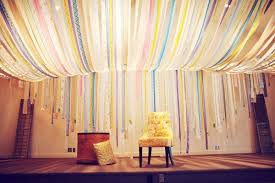 Streamer Ceiling Temporary Wall Decor Ribbon Wall Decor