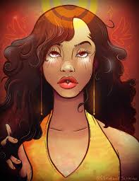 Hi all! I just wanted to introduce myself and share this portrait of  Aaliyah I made. I also have it with a black background. Such an icon 🖤  thank you for looking 🙏