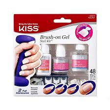 Check spelling or type a new query. Amazon Com Kiss Brush On Gel Nail Kit Kglk01 1 Pack Beauty