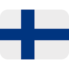 (1568 bis 1592) gab finnland ein wappen, das aus einem roten schild bestand, worauf ein goldener löwe zu sehen ist. Flagge Finnland Emoji