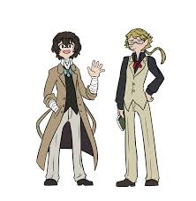 Dazai And Kunikida By Iva Robinson On Deviantart Some people can get away with being 7 ft, and some people can't. dazai and kunikida by iva robinson on