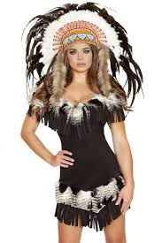 Kostum Damen Schwarz Indianer Kostum Damen Kostume Damen Tierkostum Damen