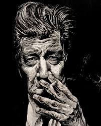 Portrait of Laura Palmer in oil