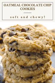 Oatmeal Chocolate Chip Cookies Soft Chewy Recipe Oatmeal Raisin Chocolate Chip Cookies Oatmeal Chocolate Chip Cookies Chewy Oatmeal Chocolate Chip Cookies