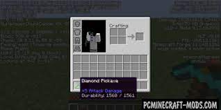 I use this mod for the sound warning and the durability of the tools. Durability Show Hud Mod For Mc 1 11 1 10 2 1 8 9 1 7 10 Pc Java Mods