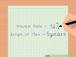 how to calculate bond discount rate a step by step guide