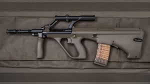 Versión del f88 con un riel picatinny integrado en lugar de la visor óptico estándar que permite la conexión de varios otros dispositivos de observación. 4539338 Steyr Weapon Steyr Aug Gun Rifles Wallpaper Mocah Hd Wallpapers
