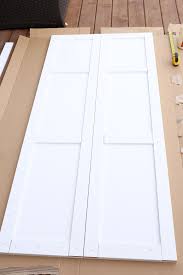 Turn A Basic Ikea Dombas Wardrobe Into Custom Built Ins Via This Mamas Dance Ikea Wardrobe Ikea Wardrobe Hack Ikea Pax Wardrobe