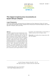 Official government websites and fuel company sites. Pdf The Impact Of Petrol Price Movements On South African Inflation