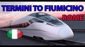 This direct train is the fastest way to reach the center of rome, and takes 32 minutes from the airport to the roma termini station. 2018 Rome Termini To Fiumicino Airport By Train Youtube